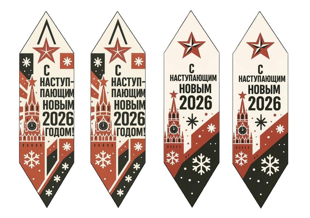 Декаль «С Новым годом» на Джеластику