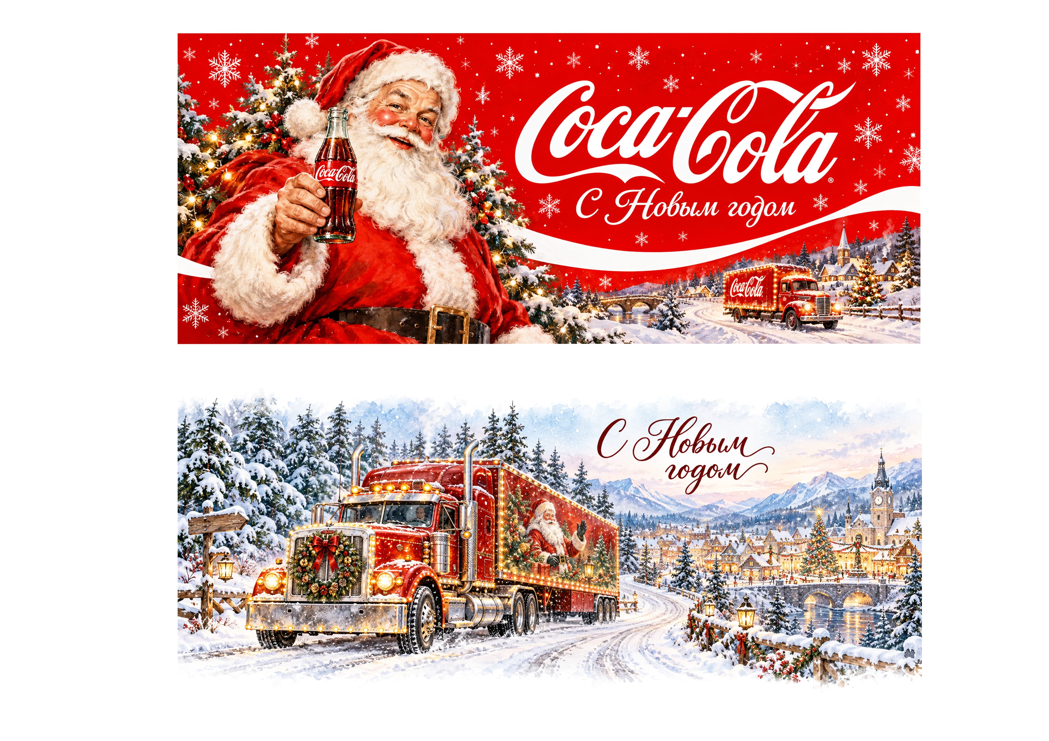 Декаль на баночку "Coca-cola" 3